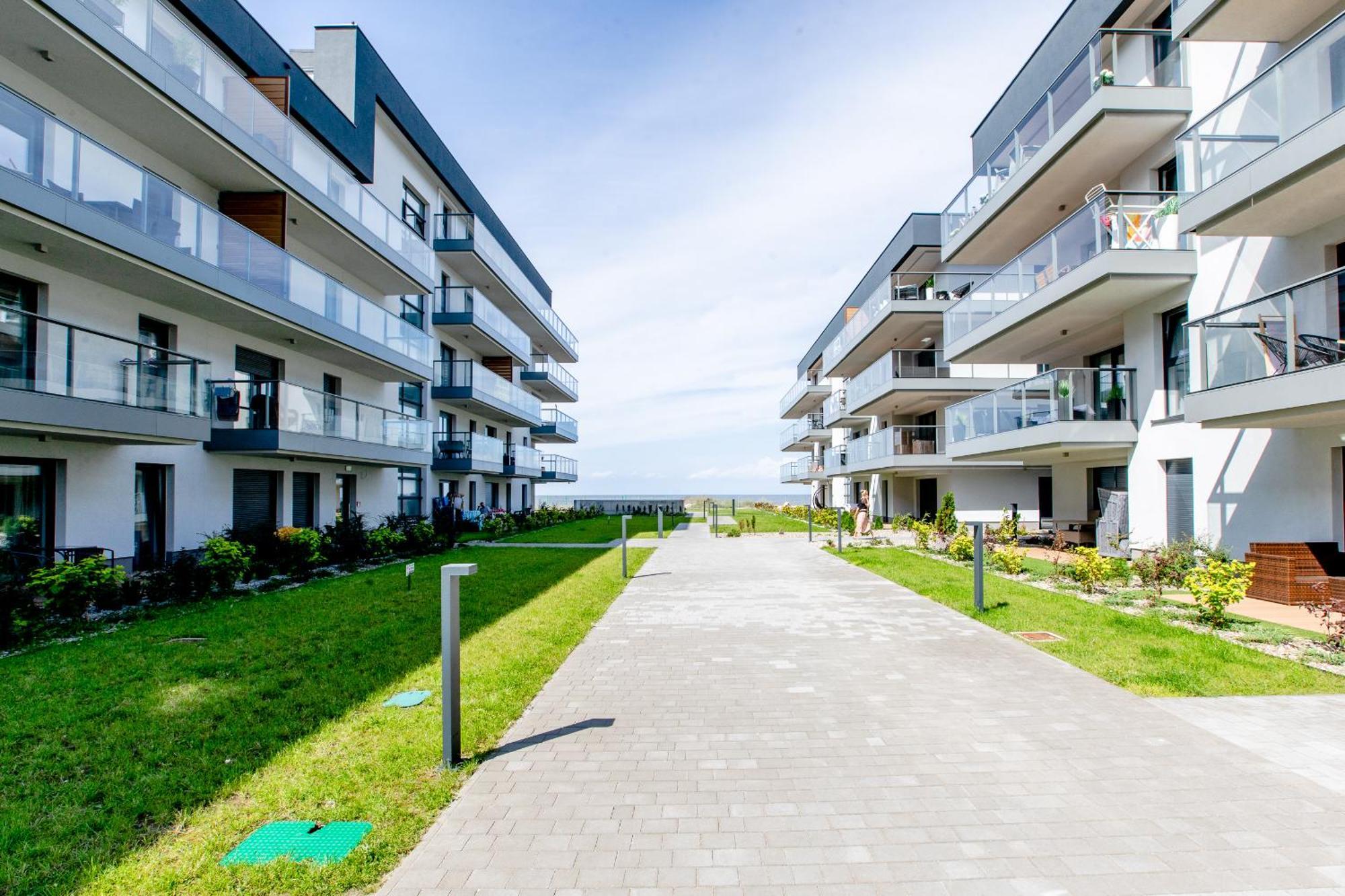 Apartament Linia Komfortu Gardenia Dziwnow Z Widokiem Na Morze Epapartamenty Екстер'єр фото